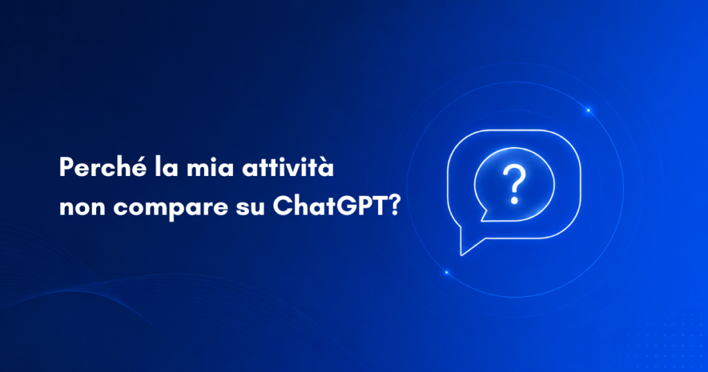 Perché un'attività locale non compare nelle risposte di ChatGPT - Matteo Montanari consulente digital marketing Padova